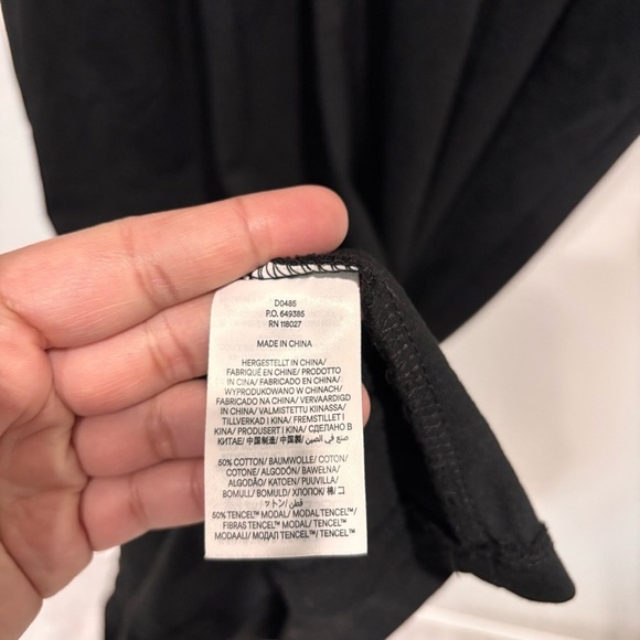 Boden Tiered Midi Black Dress Women’s Size 10R - Picture 8 of 9